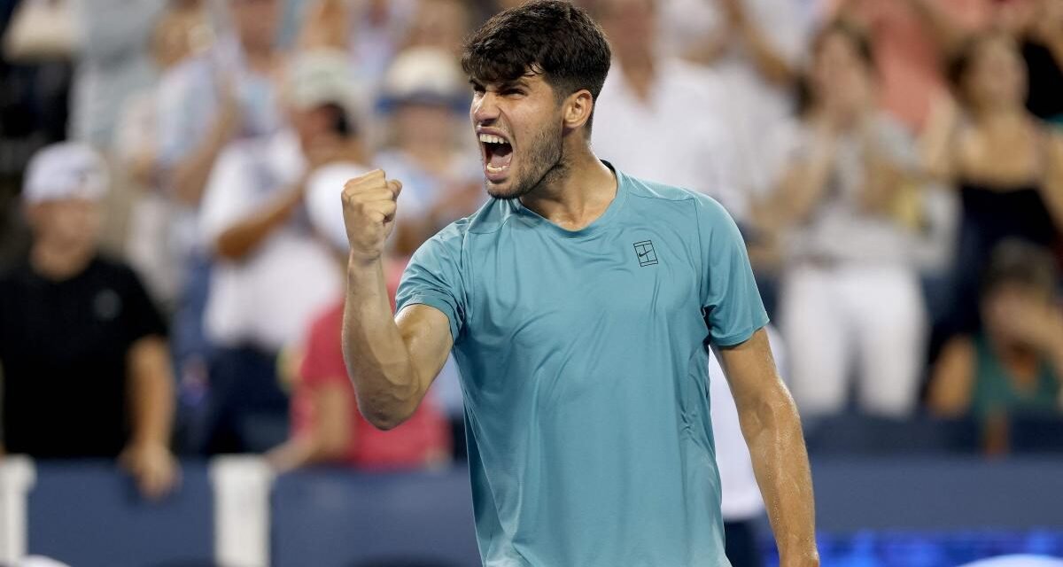 Alcaraz sella su pase a los cuartos de final en el Masters 1.000 de Cincinnati