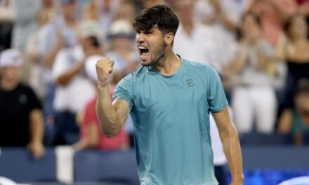 Alcaraz sella su pase a los cuartos de final en el Masters 1.000 de Cincinnati