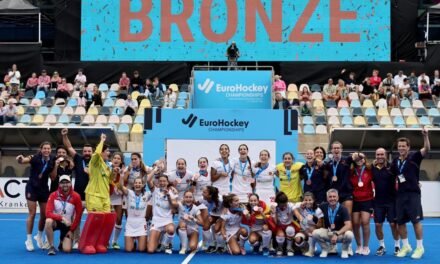 La selección femenina completa la consolación española con otra meritoria medalla de bronce en un agónico partido