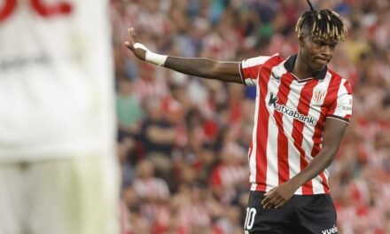 El Athletic derrota al Sevilla en San Mamés con un gran Nico Williams