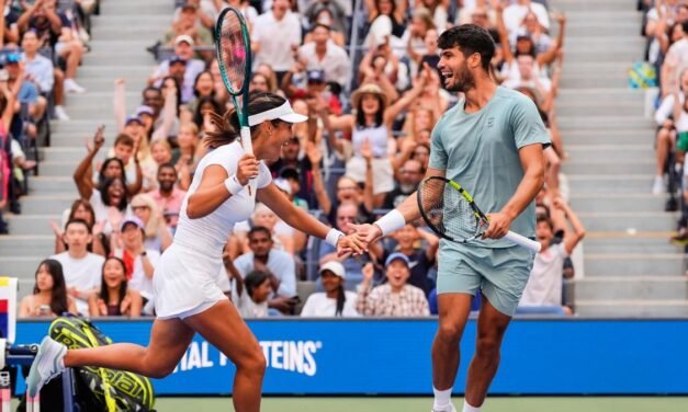 Alcaraz y Raducanu, eliminados en primera ronda del dobles mixto