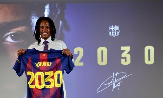Koundé renueva con el Barça hasta el 2030: “Mi límite es el cielo”