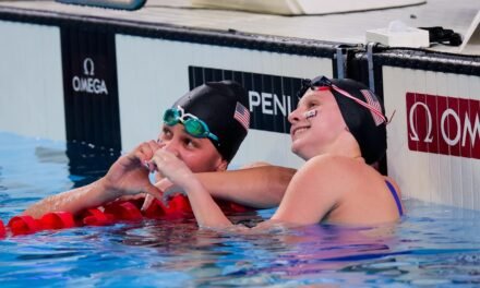 La natación descubre a Rylee Erisman, la estrella júnior que bate récords con Doritos y Coca-Cola
