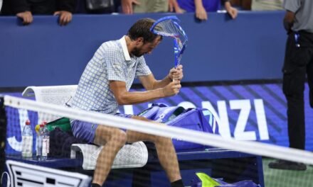 Medvedev pierde los papeles en el US Open: seis minutos de abucheo tras el error de un fotógrafo