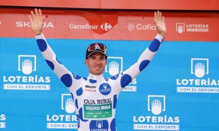 Joel Nicolau llega a casa como rey de la montaña de la Vuelta