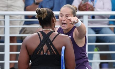 Ostapenko pierde los papeles ante Townsend: “Ya nos veremos fuera de EE.UU…”