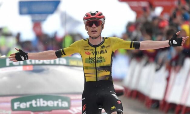 Y al noveno día, Vingegaard se exhibe en la Vuelta