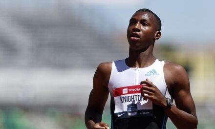 El medallista olímpico Erriyon Knighton, suspendido cuatro años por dopaje