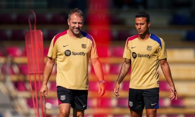 Thiago se incorpora al Barça como asistente de Hansi Flick