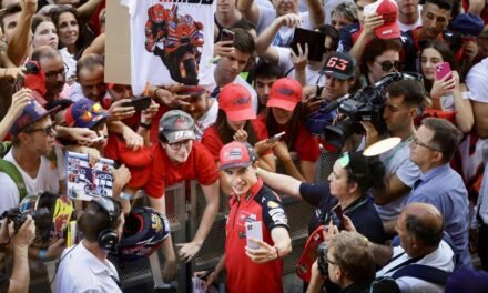 Ni en casa de Rossi ni la de Honda, Marc Márquez no tiene prisa por coronarse