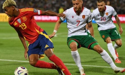 La ‘roja’ se pasea en Sofía
