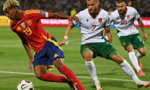 La ‘roja’ se pasea en Sofía