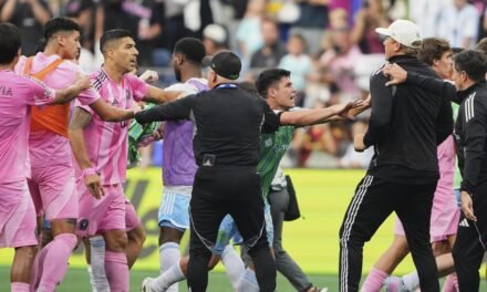 Suárez se disculpa por el escupitajo ante el Seattle: “No es la imagen que quiero dar”