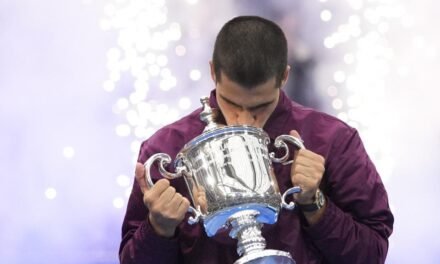 La final, en tres golpes