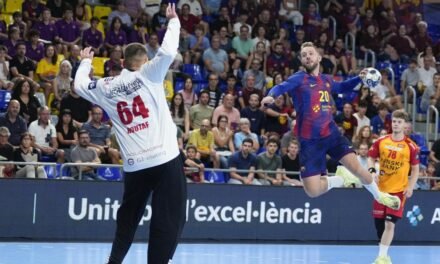El Barça regresa a la Liga de Campeones con un sólido triunfo sobre el GOG (37-32)