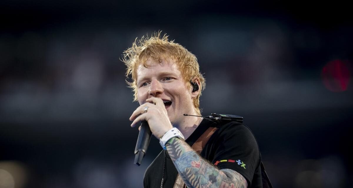 El Barça y Spotify fichan a Ed Sheeran para el clásico del Bernabéu