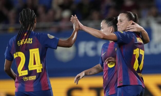 El Barça sigue en modo apisonadora