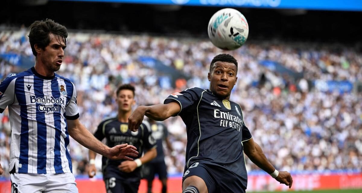 Mbappé dirige a un Madrid exigido en Anoeta