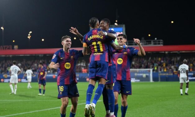 Vuelve el Barça insaciable