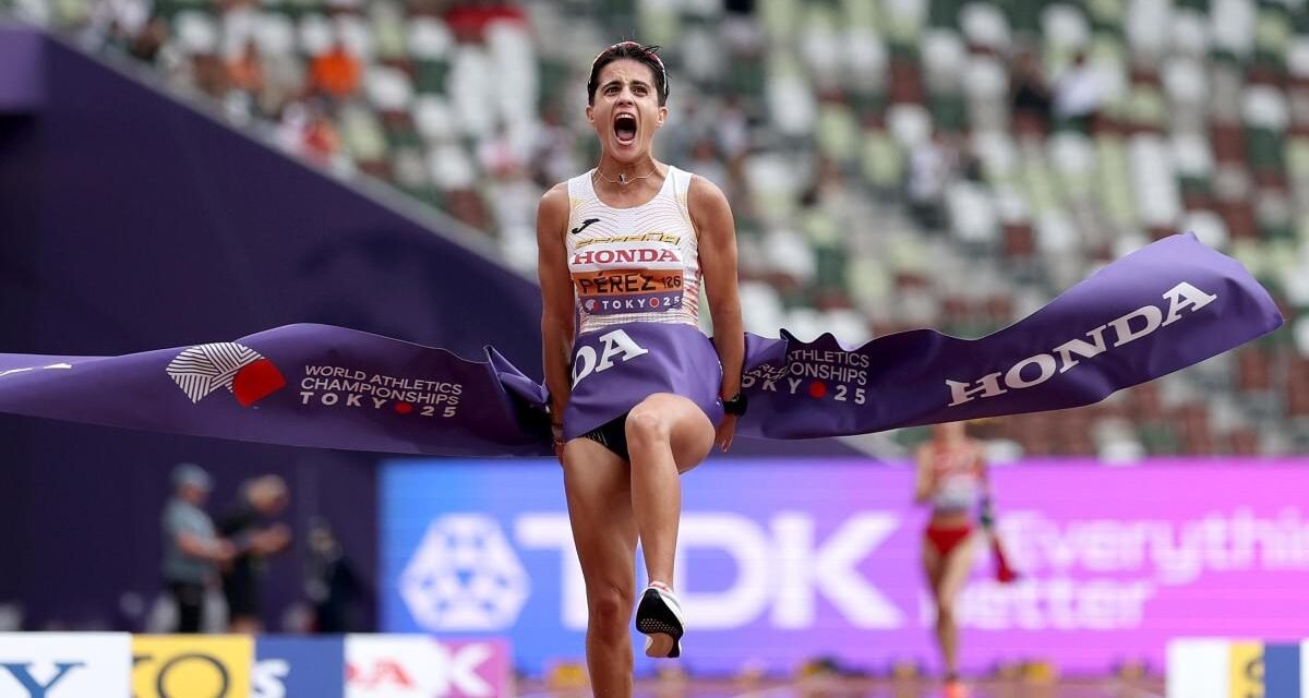 Nada detiene a María Pérez: los 20 km también son suyos