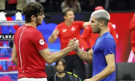 Alcaraz pierde dos meses después y complica el futuro de Europa en la Laver Cup