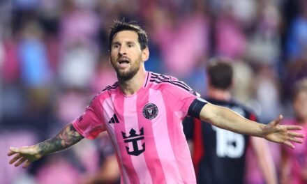 Messi se sale: asistencia, doblete y pichichi