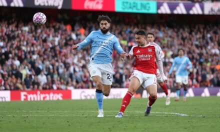 Guardiola se traiciona a sí mismo pero el City solo empata ante el Arsenal