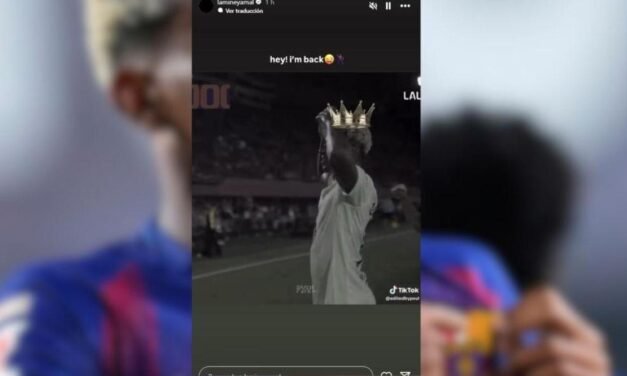 Lamine Yamal anuncia su regreso: “He vuelto”