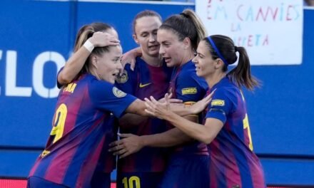 El Espanyol sucumbe a la fiesta del Barça