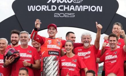 Así ha celebrado el título Marc Márquez: “Ahora me siento en paz conmigo mismo”