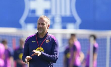 Flick: “Somos el Barça y nos gusta ser favoritos en la Champions, pero hay que trabajar mucho”