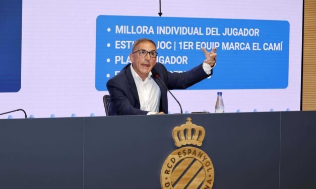 El fútbol base “interesa y emociona” a la nueva propiedad del Espanyol, mientras Garagarza reivindica su modelo