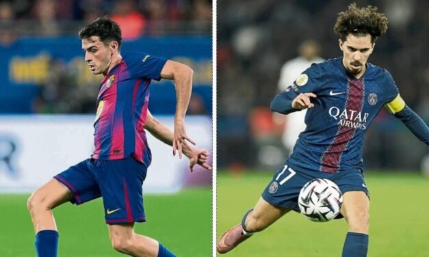 El Barça-PSG se juega en la exclusiva mesa de Pedri y Vitinha