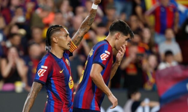 Raphinha y Fermín guían al Barça en plena exhibición de Lamine ante el Athletic Club