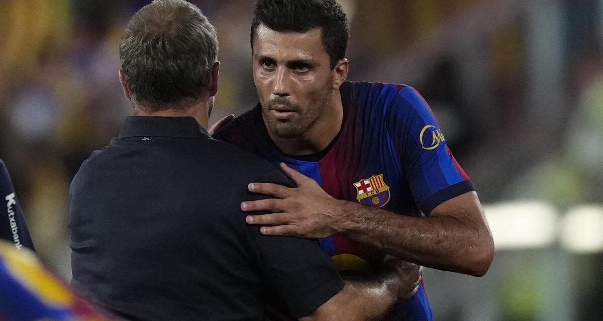 “Rodri’s on fire”