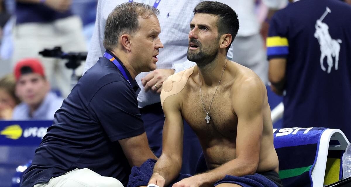 Djokovic cae por primera vez en el estreno del US Open entre vómitos y calambres