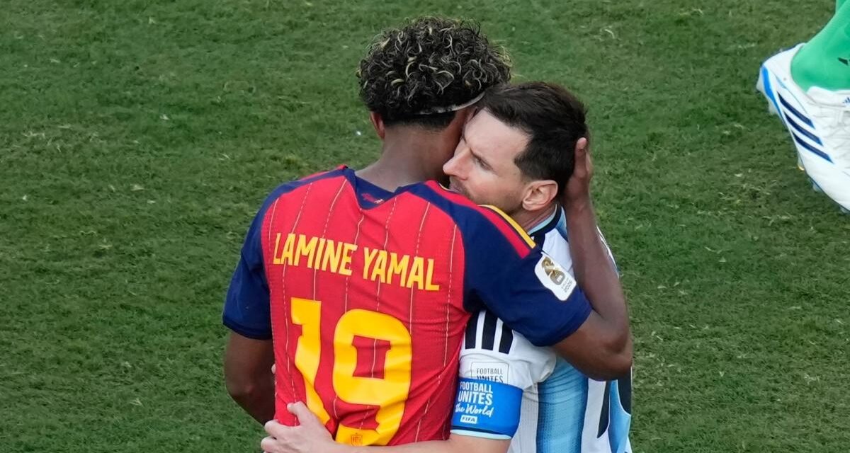 Lamine Yamal cuenta en una entrevista qué le dijo a Messi después de ganar el Mundial