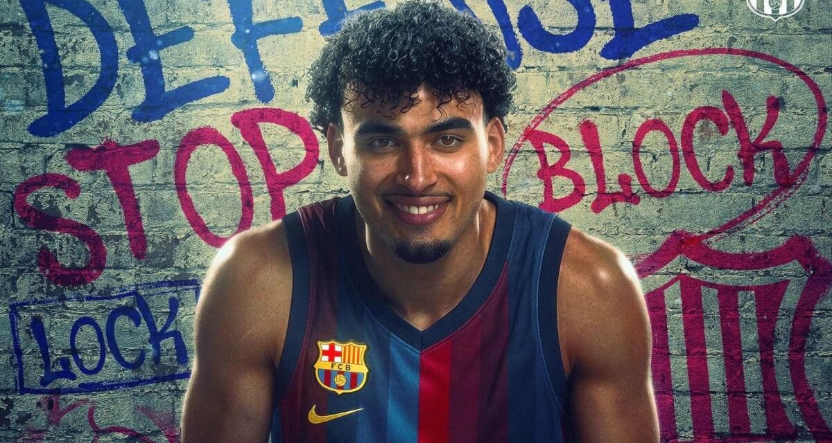 El Barça presenta a su undécimo fichaje, el dominicano Justin Minaya; solo quedan cuatro jugadores del curso pasado