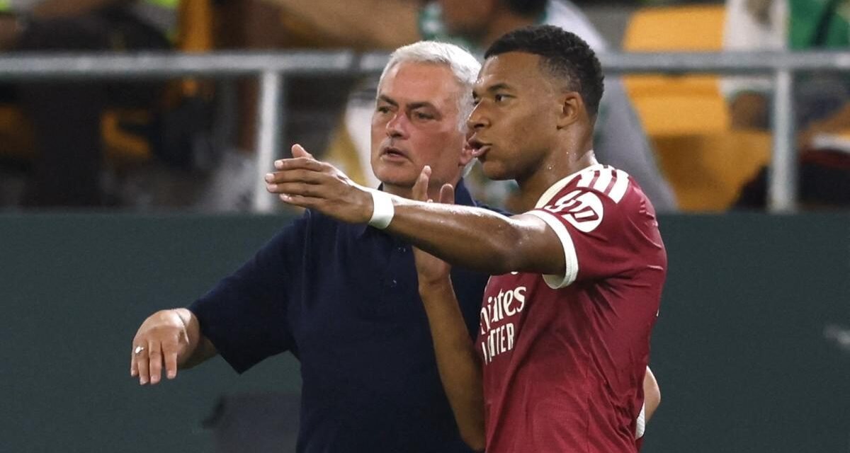 Mourinho: “Hemos hecho un gran partido, a veces pierdes y no sabes cómo explicarlo”