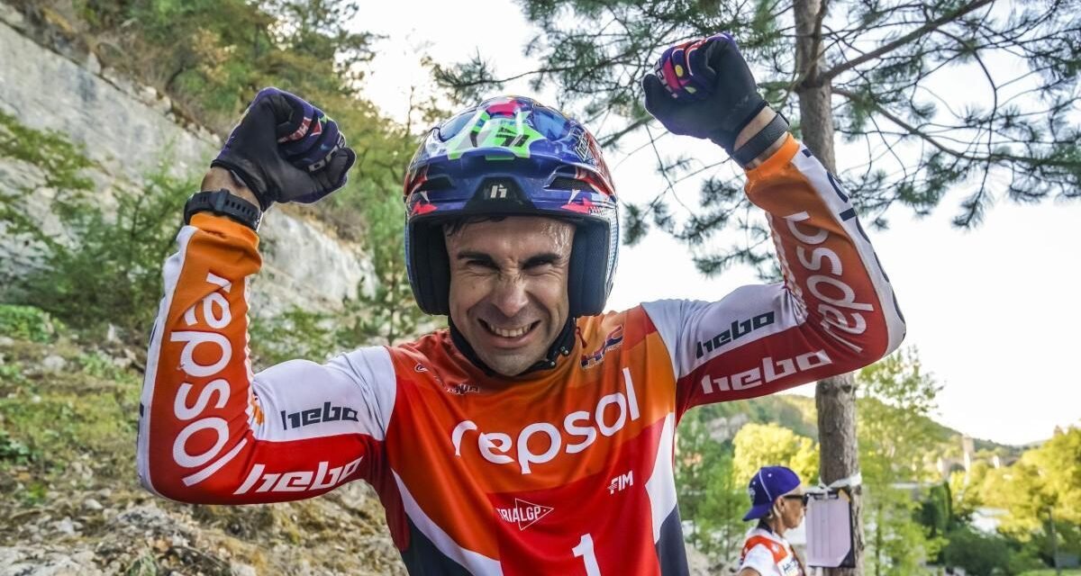 Toni Bou acaricia su 40.º título mundial de trial en 20 años de hegemonía