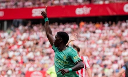 Asprilla se inspira en Gijón y el Girona se engancha a la parte alta de Segunda