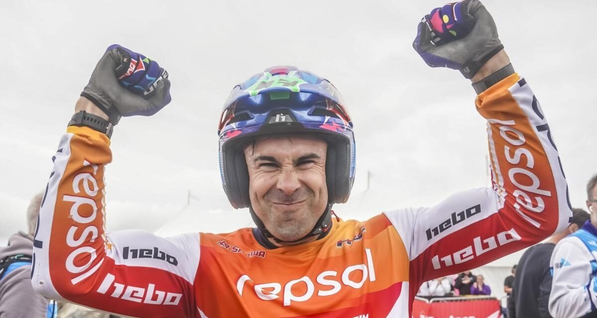 Toni Bou amplía su leyenda al llegar a los 40 títulos mundiales antes de los 40 años