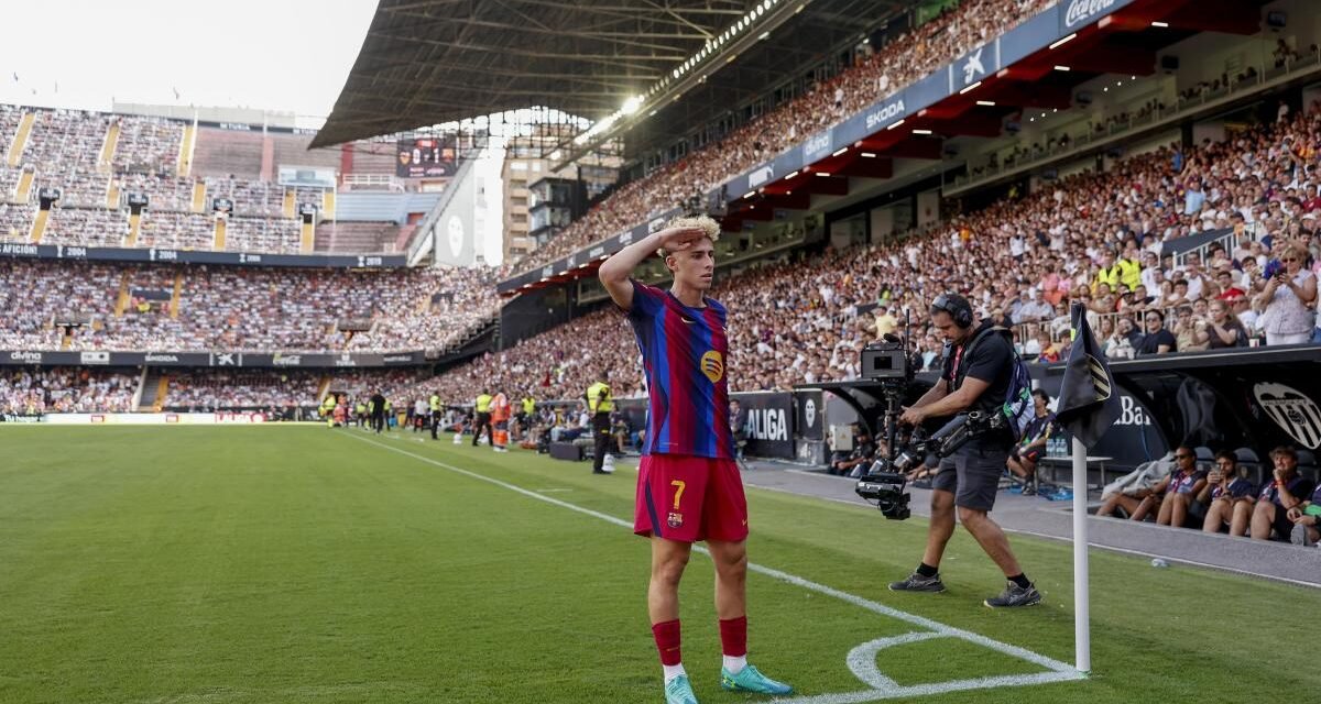 El ‘General’ Fermín asombra en Mestalla