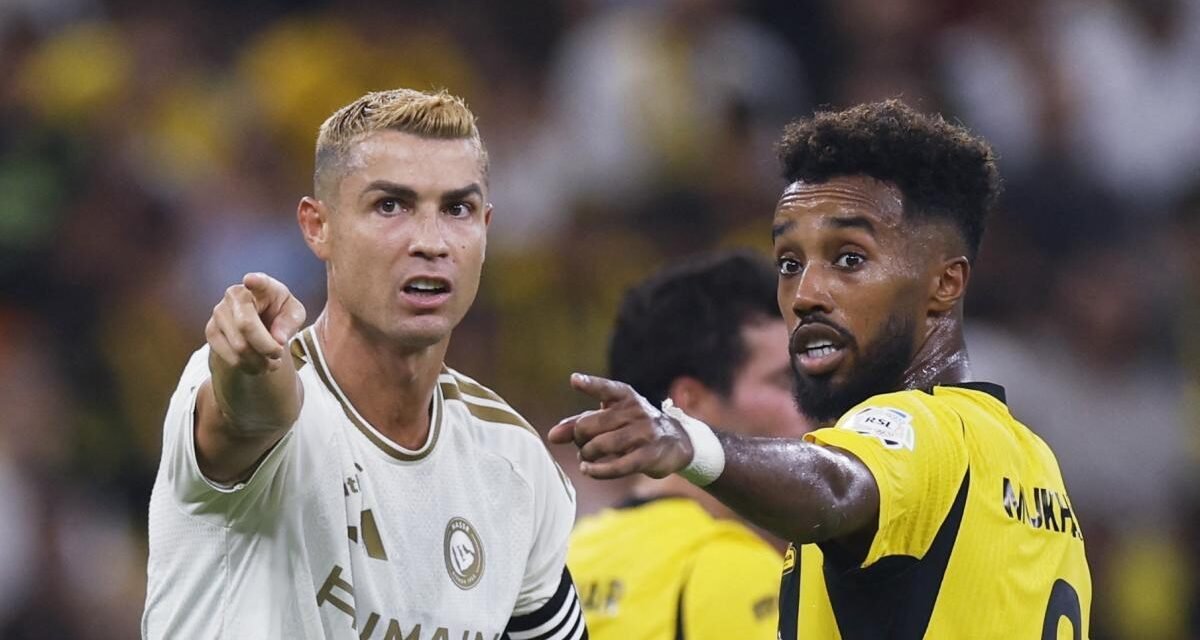 El Al-Ittihad retrata a Cristiano Ronaldo tras su intento de espionaje: “¡Perdiendo incluso haciendo trampas!”