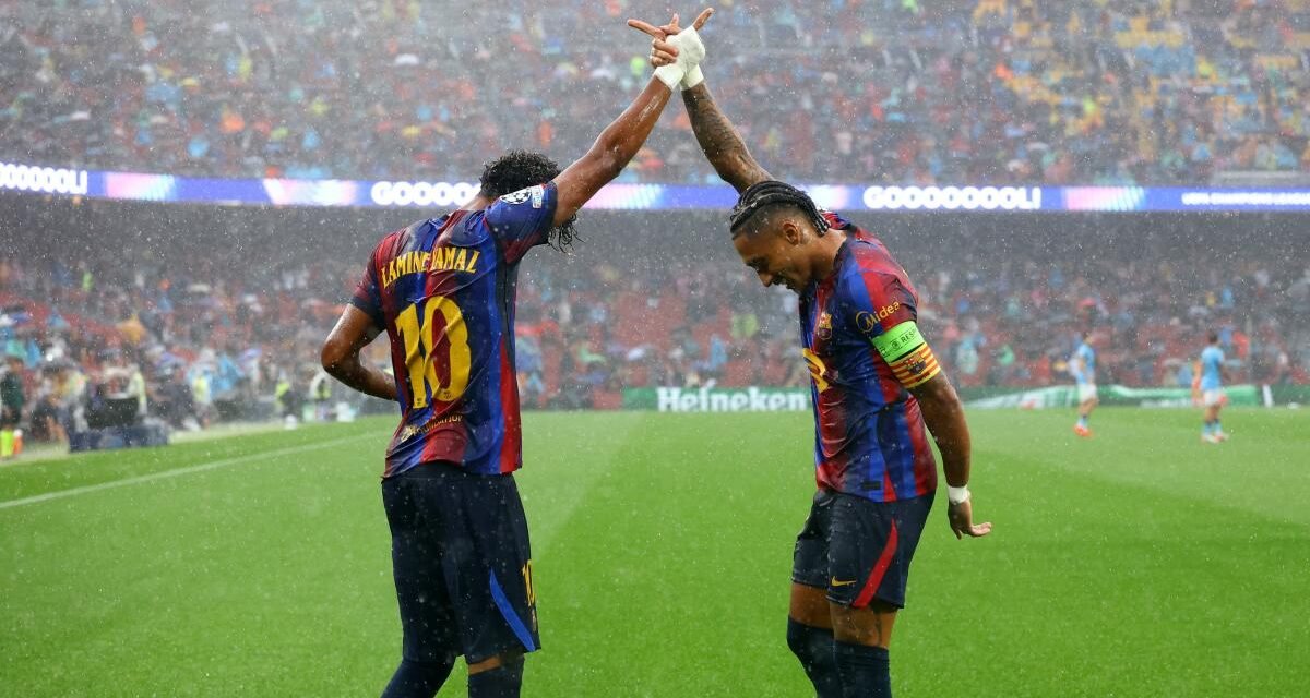 Raphinha: “Yo no hablo del Balón de Oro, hablo del Barça, que estamos espectacular”