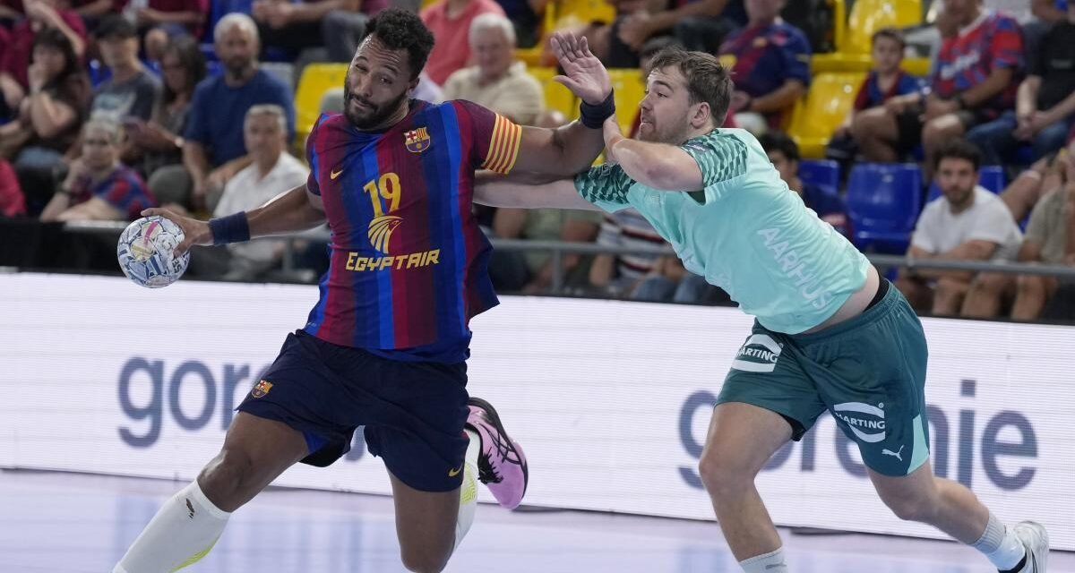 El Barça inicia la defensa de la corona con un festival de goles (39-28)
