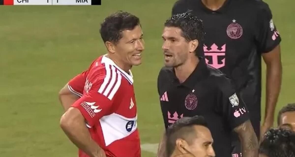 El vídeo del pique entre De Paul y Lewandowski: “¿Quién eres tú, bobo? Yo gané dos Copas América y un Mundial”