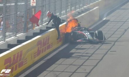 Russell se estrena como el más veloz de un Madring sin más accidentes que el incendio de la F2