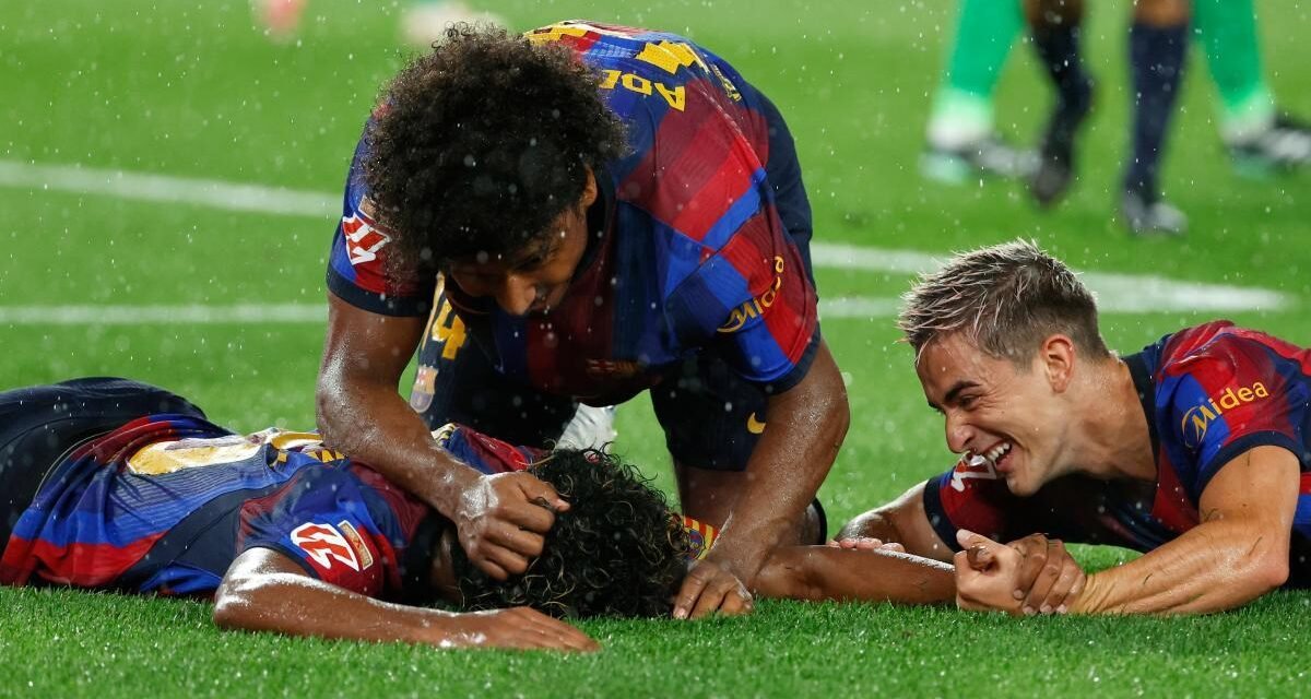 Las notas de los jugadores del Barça en la goleada al Racing de Santander