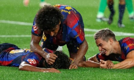 Las notas de los jugadores del Barça en la goleada al Racing de Santander
